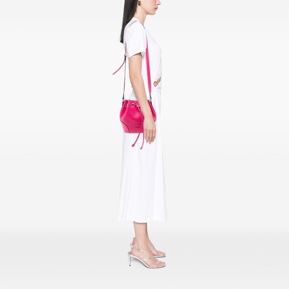 Pre-Loved Gucci Diamante Leather Bright Bucket Bag - Picture 7 of 7